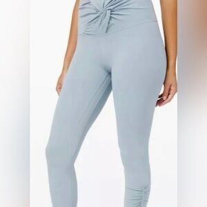 Lululemon Align High-Rise Crop Twist Waist Legging Tights Chambray Womens Sz 6